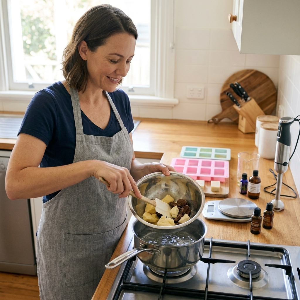 Formulating Soap Recipes with Shea, Cocoa, and Mango Butters