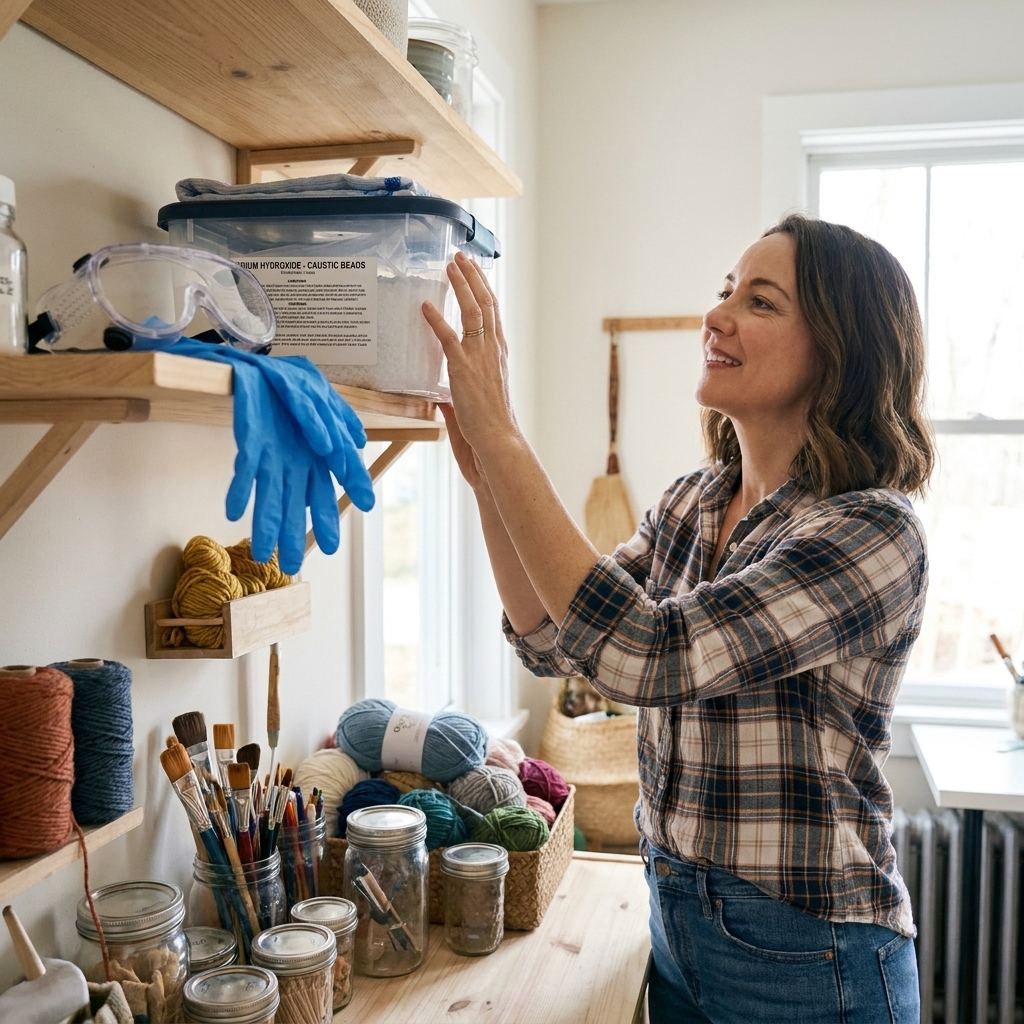 Where to Buy Lye for Soap Making (and Store It Safely)