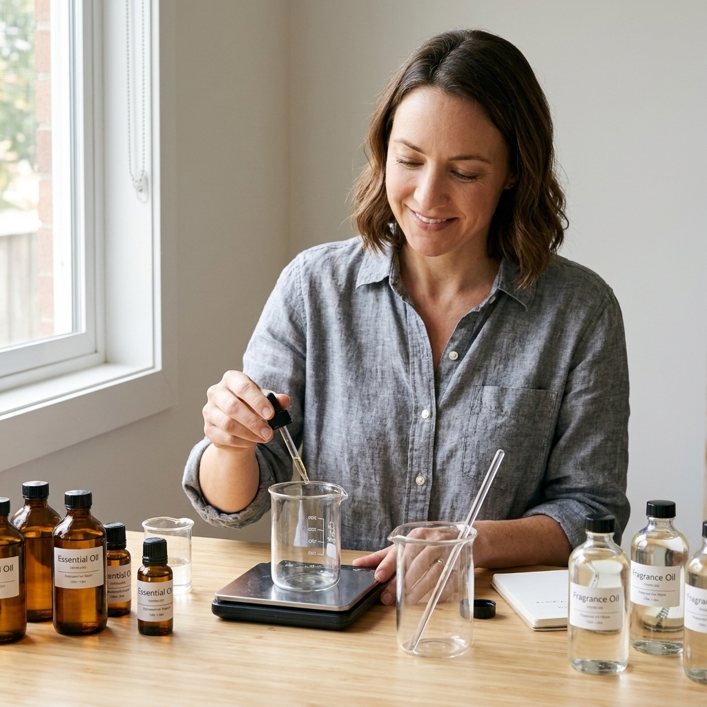 Essential Oils vs. Fragrance Oils for Soap and Candles